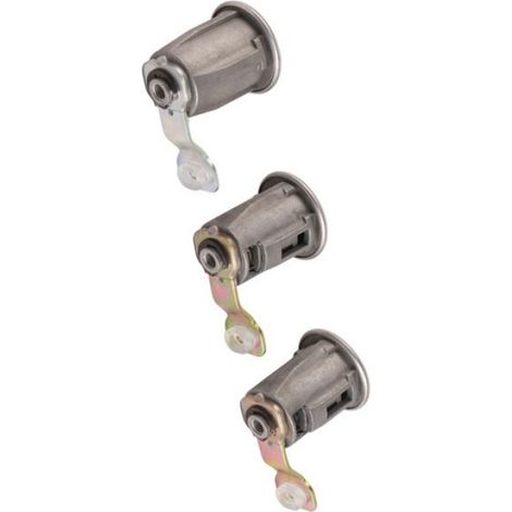 Barillet De Serrure De Porte - Métal - Pour Peugeot Partner 1996-2007 Citroën Berlingo 1996-2007 Xsara 1997-2005 Xsara Picasso 1999-2007 - 3 Pièces (1/4)