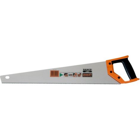Bahco 2500-22-XT-HP Sierra de mano naranja 55 cm acero