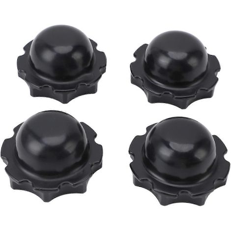 Lay-Z-Spa Whirlpool-Verschlusskappen – 4 schwarze Ersatzstopfen