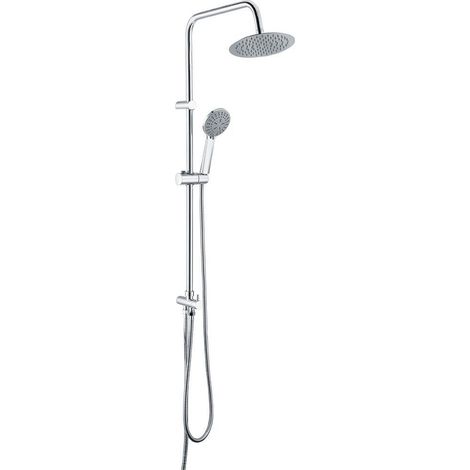 Columna de ducha de acero inoxidable monomando Serie Europa - IMEX (1/3)