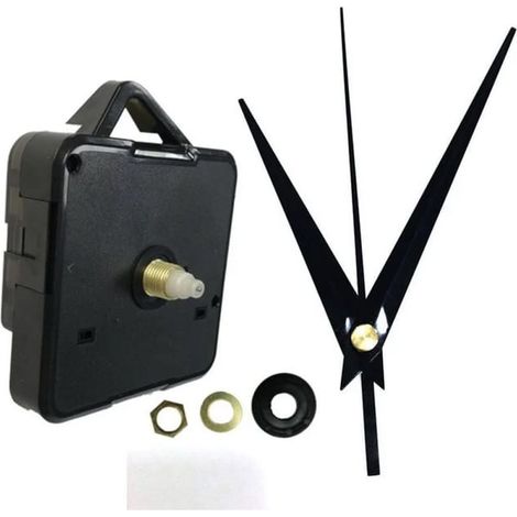 Uhrwerk, Uhrwerkmechanismus, geräuschloses batteriebetriebenes Uhrwerk, Wanduhr, Uhrsystem mit Zeigern, Pendelmechanismus (1/5)