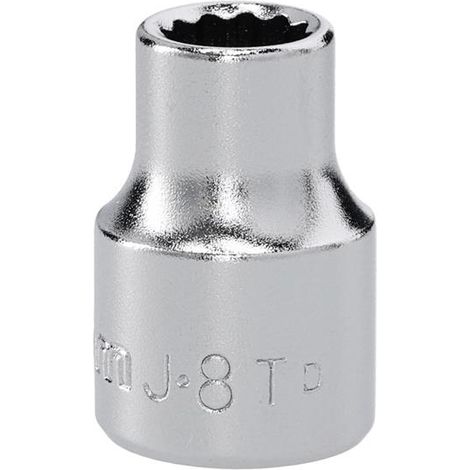 Facom J.8T J.8T 12 Point Standard Socket 3/8in Drive 8mm FCMJ8T (1/2)
