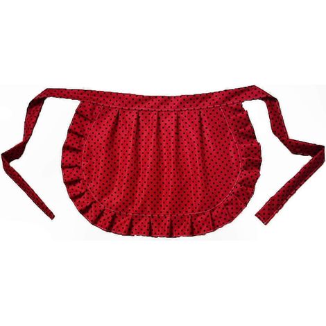 Vintage-Kinderschürze, Retro-Kostümaccessoire, verstellbare Schürze für Mädchen, für den täglichen Gebrauch, verstellbar und im Retro-Stil (1/5)