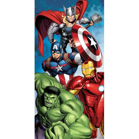 Filiyano-Serviette de bain Avengers Power, serviette de plage 70x140 cm