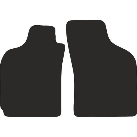 Alfombrillas delanteras de terciopelo BASIC para Fiat Palio Weekend familiar (1996-2004) (1/2)