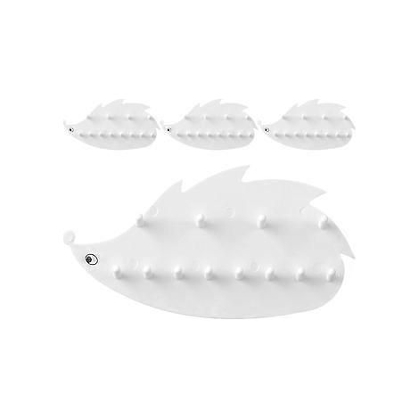 Lot de 4 supports muraux adhésifs pour bijoux (colliers, bagues, bracelets, boucles d'oreilles). (1/2)