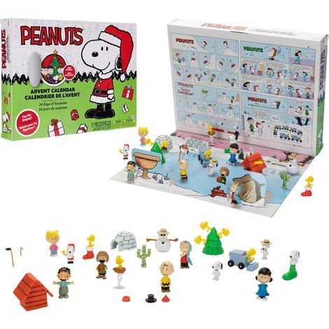 Calendrier de l'Avent Peanuts 2024, compte à rebours de Noël Peanuts