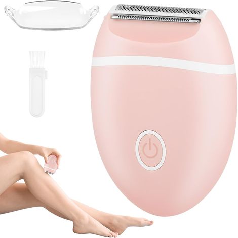 Epilateur, Epilateur Electrique, Fonctionne sur Batterie  Léger et Compact, Pour Bras et Jambes, Aisselles Maillot (1/5)