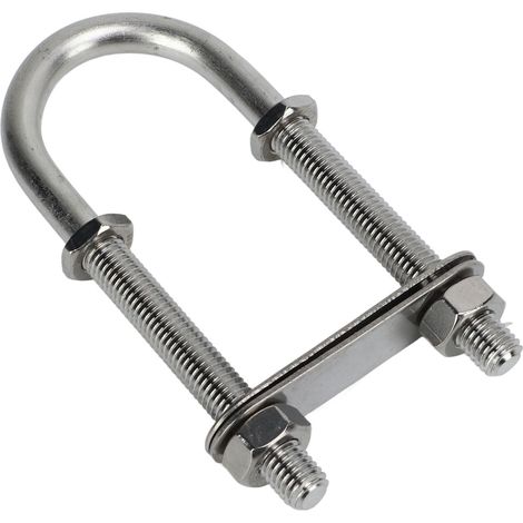 Boulon En U Acier Inoxydable Marin M10 Avec Écrou Pour Gréement De Bateau Et Remorque - Lot De 1 (1/5)
