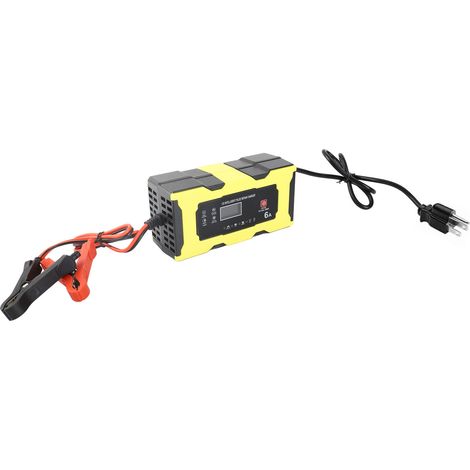 Ortviai Chargeur de Batterie Automobile 12 V / 6 A avec Affichage LCD et Fonction de Réparation par Impulsions (1/5)