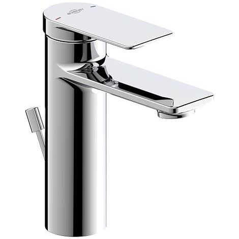 Mitigeur lavabo Nomoro, saillie 107 mm avec garniture d'écoulement, chrome