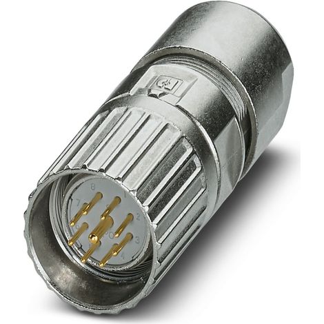 Connecteur circulaire Phoenix Contact série M23 PRO, M23 9 contacts, Montage sur câble, raccordement A sertir ( Prix pour 1 )