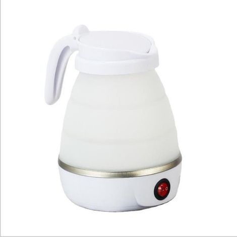 Bouilloire Électrique Portable de Voyage, D'hiver et D'extérieur, Pliable, en Silicone Alimentaire, Petite Taille, Pratique, Sûre Multifonctionnelle. (1/5)