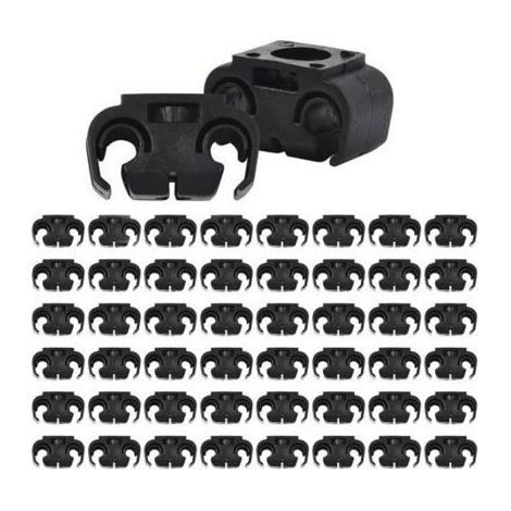 Description générale Les colliers de serrage pour flexibles de frein automobile sont fabriqués en nylon de haute qualité, off (1/5)