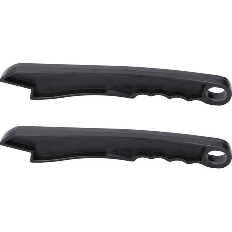 Lot de 2 poussoirs de scie circulaire, outil de rechange pour la sécurité des travaux de menuiserie, pour défonceuse, noir court