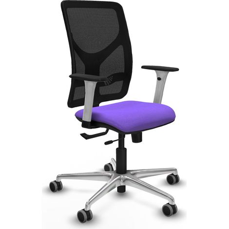 Silla de oficina piqueras y crespo Motilla transparente diseño moderno (1/2)