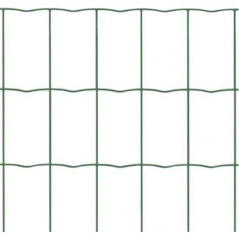 Rete metallica multiuso plastificata per recinzioni 1,25x25 metri - biacchi e. (1/2)