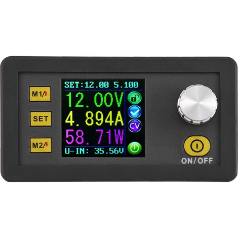 Module régulateur abaisseur DC-DC, convertisseur tension constante programmable, module alimentation courant réglable (1/5)