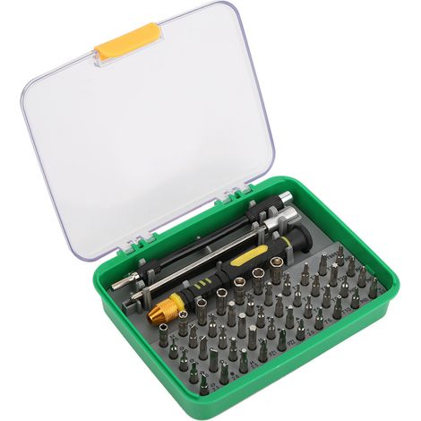 Jeu de tournevis multifonctionnels en acier allié au chrome-vanadium pour le démontage et la réparation de téléphones (1/5)
