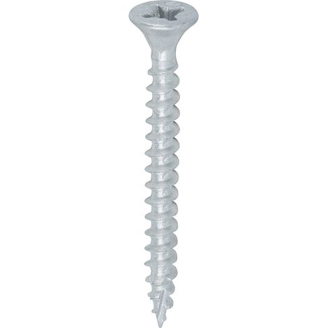 TIMCO C2 Exterior Multi-Purpose Premium Countersunk Silver Woodscrews - 4.0 x 40