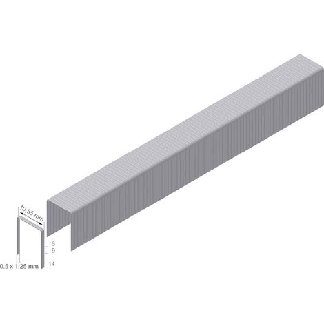 Prebena PF14CNK Punti metallici tipo PF 3000 pz.