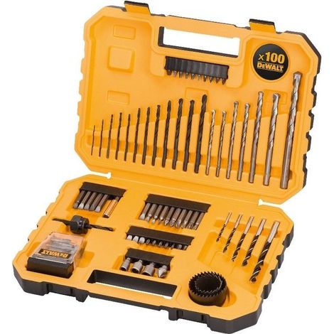 DeWALT DT71566-QZ ASSORTIMENTO 100 PZ BIT & SET DI PUNTE FORATURA AVVITATURA