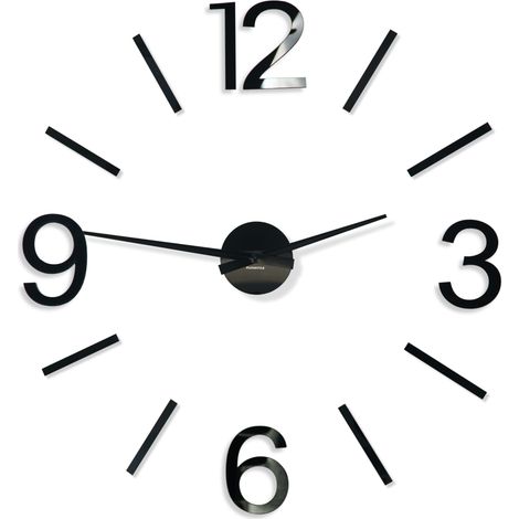 Reloj de pared grande para armar, ideal para niños de 100 a 130 cm. (1/3)