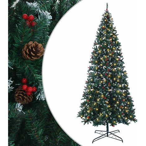 Árbol de Navidad artificial con ramas articuladas 400 cm vidaXL (1/5)