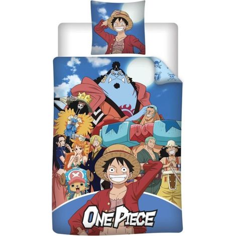 Parure de lit One Piece – Réversible – 140x200 cm + 65x65 cm (1/2)