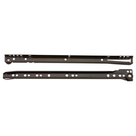paire de guides pour tiroirs en acier brun guide 30 cm pour accessoires de tiroir