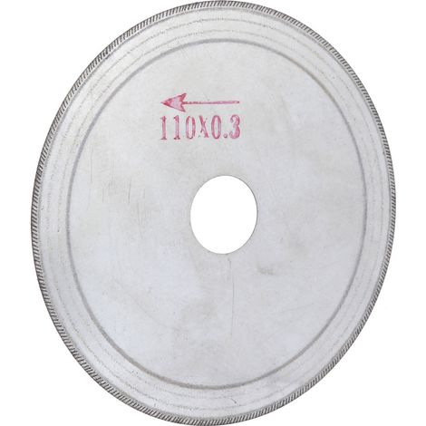 10 disques de coupe diamantés ultra-fins pour verre cristal (110200,3 mm) (1/5)