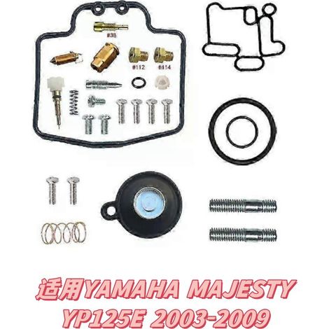 Kit de réparation de carburateur pour YAMAHA MAJESTY YP125E 2003-2009
