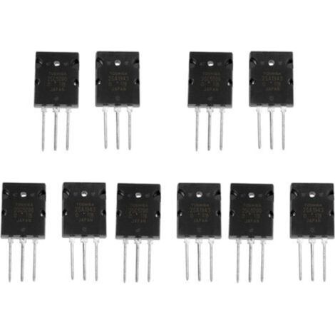 Transistor d'amplificateur de puissance, transistor pratique de haute précision et longue durée de vie pour une utilisation audio adaptée (1/5)
