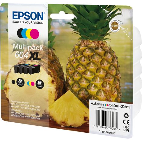 EPS604BK Tintenpatrone T10G14020 Ananas 4 Farben Multipack 604 XL BL (1/2)
