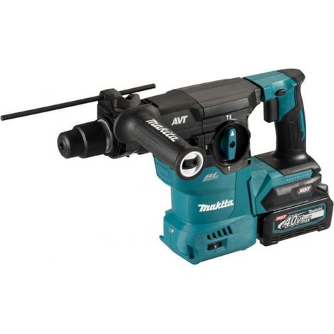 Makita – Perforateur-burineur 40V – Moteur Brushless 3,9J – SDS-plus pour béton jusqu'à 80mm – Avec 2 batteries 4Ah – HR008GM202 (1/8)