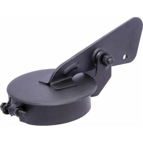 Clapet pot échappement anti pluie bouchon tracteur diamètre 88,9mm noir Tube Capuchon Protection Etanche (1/2)