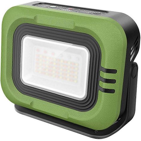 Mini-Campinglaterne mit ultraheller LED-Beleuchtung, leichte, tragbare, wiederaufladbare Lampe mit externem Akku, leistungsstarke und langlebige Außenbeleuchtung.