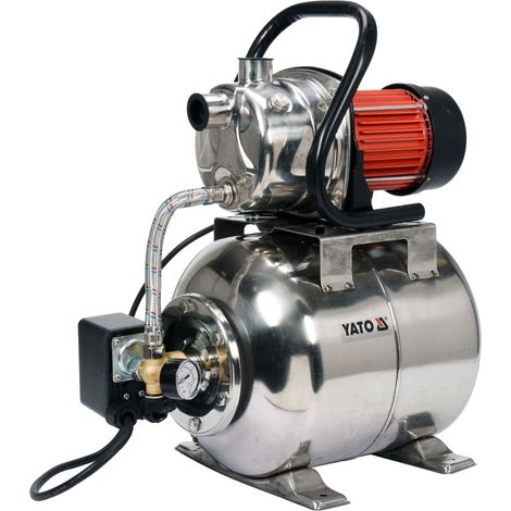 Hauswasserwerk aus Edelstahl, 1200 W, 4000 l/h