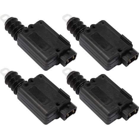 JSSEVN - 4 x Central Door or Trunk Lock Motor for Clio 2 Duster Logan Sandero, Central Locking Actuator for Megane Scenic Trafic Twingo Espace Kangoo Master 2 7701039565 (1/4)