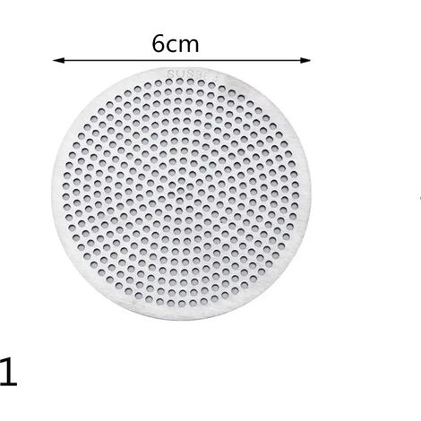 (1-6cm)1Pc Round 304 Stainless Steel Sink Strainer Drains Cover Hair Filter Kitchen Bathroom Balcony Toilet Sewer Isolation Net (1/4)