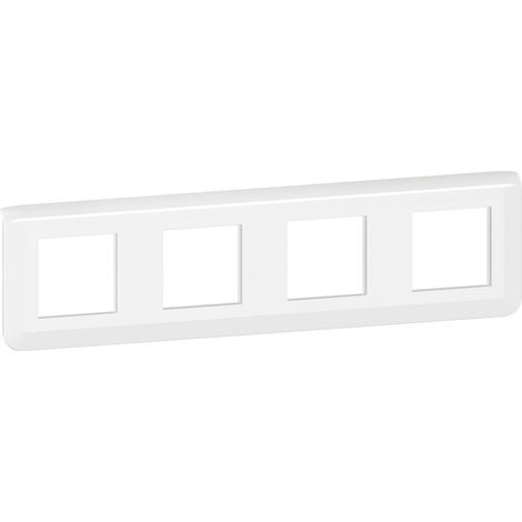 Afdekplaat 4x2 Modules Wit Mosaic Serie Legrand LEG078808L