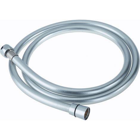 Bristan Satin 1.5m Standard Bore Cone to Nut Shower Hose - HOS-150CNS01-C