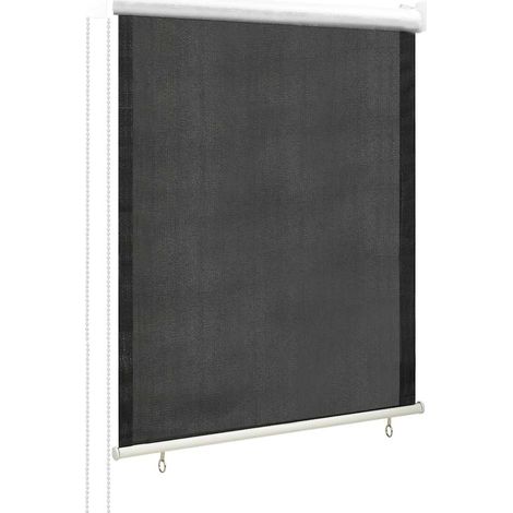 vidaXL Store roulant d'extérieur 85 (l) x 140 (H) cm anthracite (1/5)