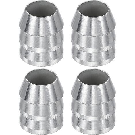 4Pcs Coin Wedge Pour Axe 20mm Allongé Sécurité Métal Silver (1/5)