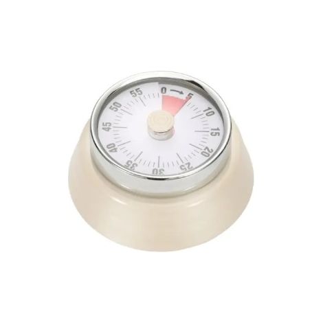 Mechanischer Küchentimer mit Edelstahlmagnet zum Backen, Konditoren und zur Überwachung der Garzeiten (1/5)