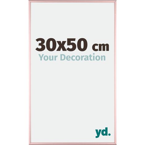 yd. - Cadre photo 30x50 - Cuivre - Aluminium - Kent