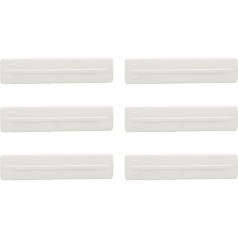Couvercle de retrait de galerie de toit, 6 pièces, ABS haute résistance, moulage goutte à goutte, jeu de clips de garniture pour Fj Cruiser 2007 – 2014 blanc OE: 7559635020 (1/5)