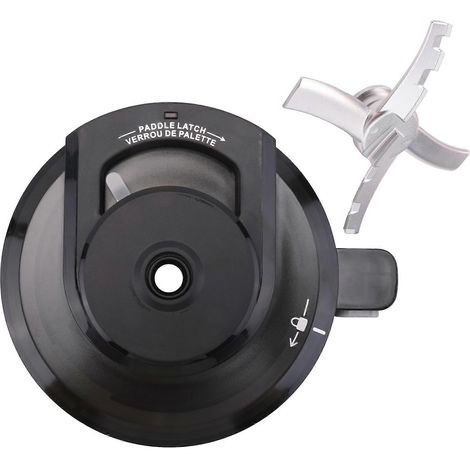 Couvercle extérieur du bol et pale 301 pour sorbetière Ninja NC301, accessoires de rechange réutilisables pour sorbetière Ninja. (1/5)