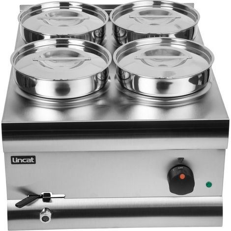 Bain-Marie 4 Pots Silverlink 600 BS4W - Lincat