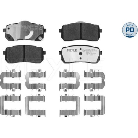 Kit de plaquettes de frein, frein à disque MEYLE 025 245 5915/PD HYUNDAI